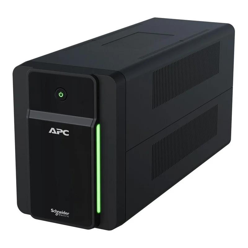 Zasilacz awaryjny APC Back-UPS BXR w obudowie tower z zieloną diodą stanu