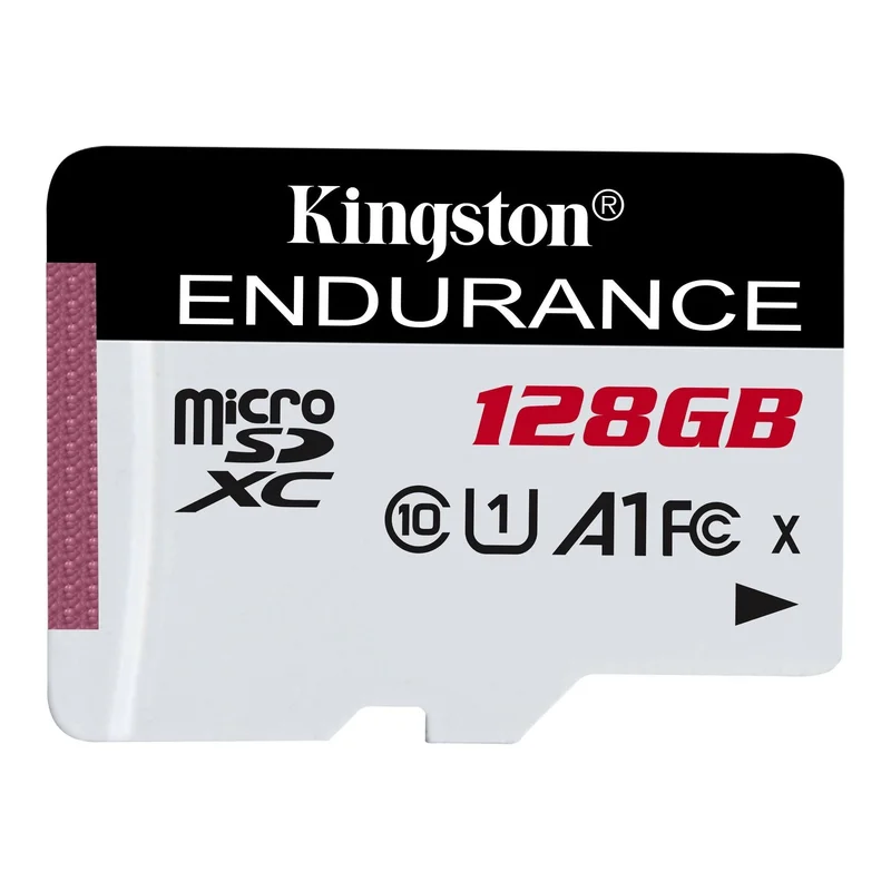 Karta pamięci Kingston High Endurance microSDXC 128 GB z oznaczeniami U1 i A1