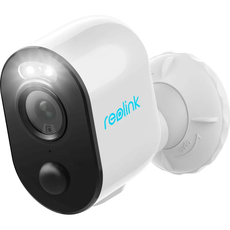 Kamera akumulatorowa Reolink Argus 3 Pro, dwa widoki z wymiarami obudowy
